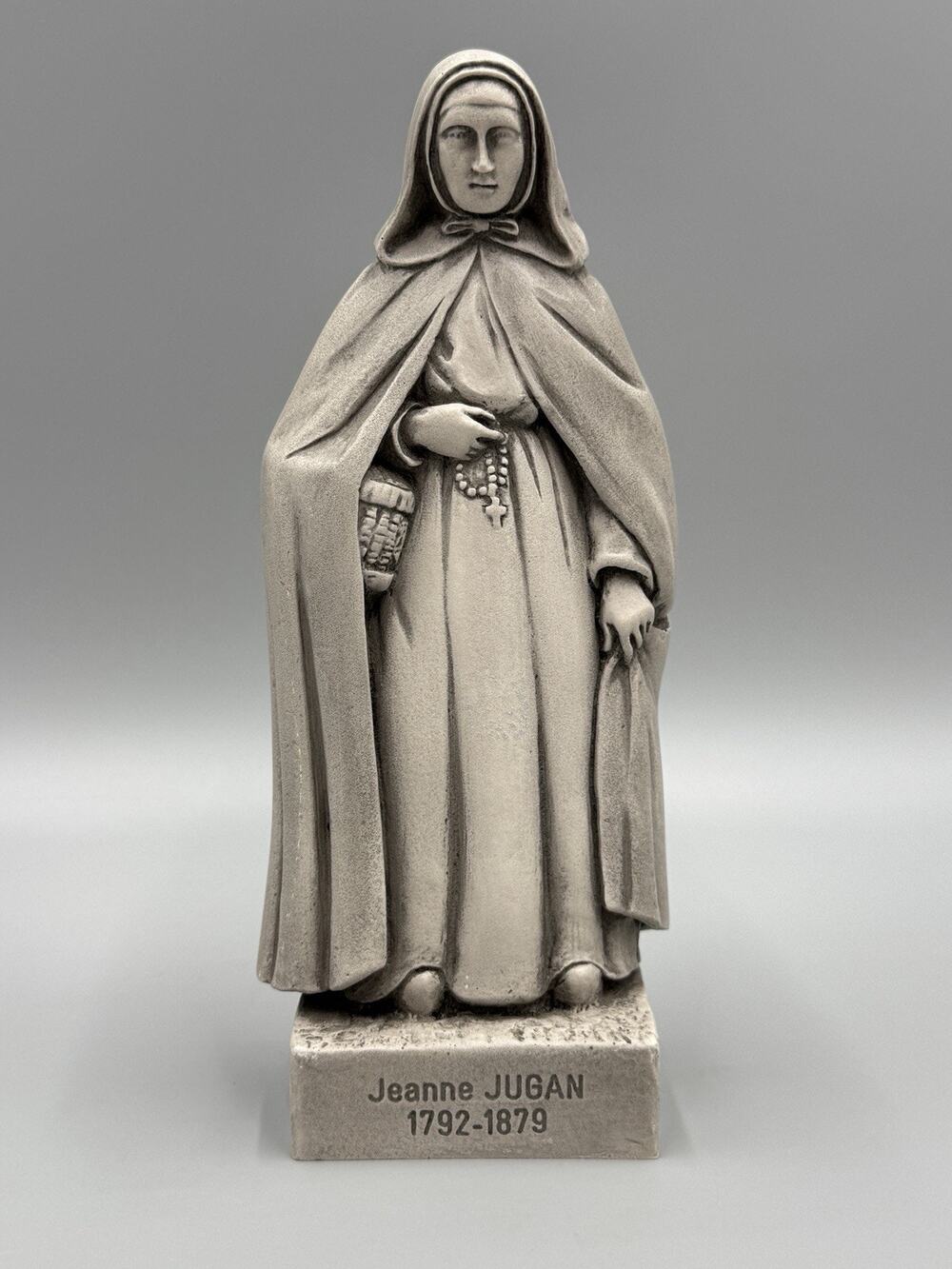 Vintage Saint Jeanne Jugan 1792- 1879 Figurine 7 Inch Tall